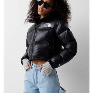 The North Face Women's Shiny Black Puffer Jacket